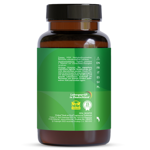 MSM Tabletten Hochdosiert - 1.000 mg - 365 MSM Tabletten