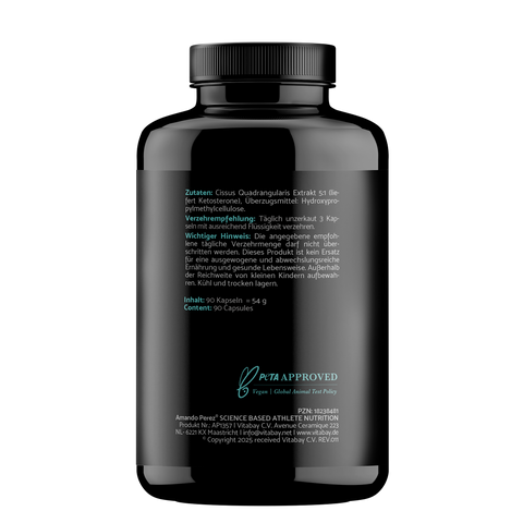 Estratto di Cissus Quadrangularis 2500 mg - 90 capsule vegane