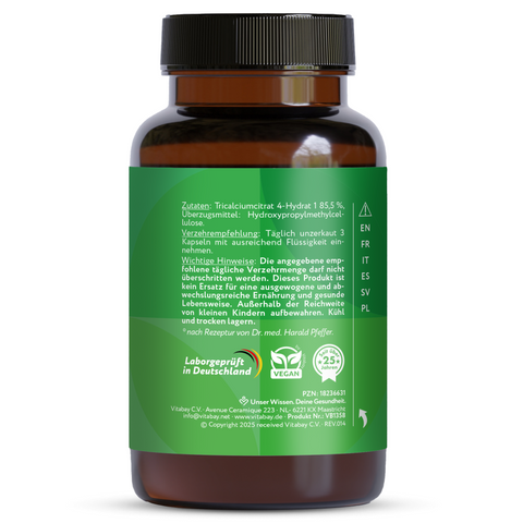 Citrato di calcio 1000 mg - Capsule vegane