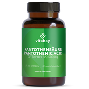 Acido pantotenico (vitamina B5) enterico resistente - 500 mg