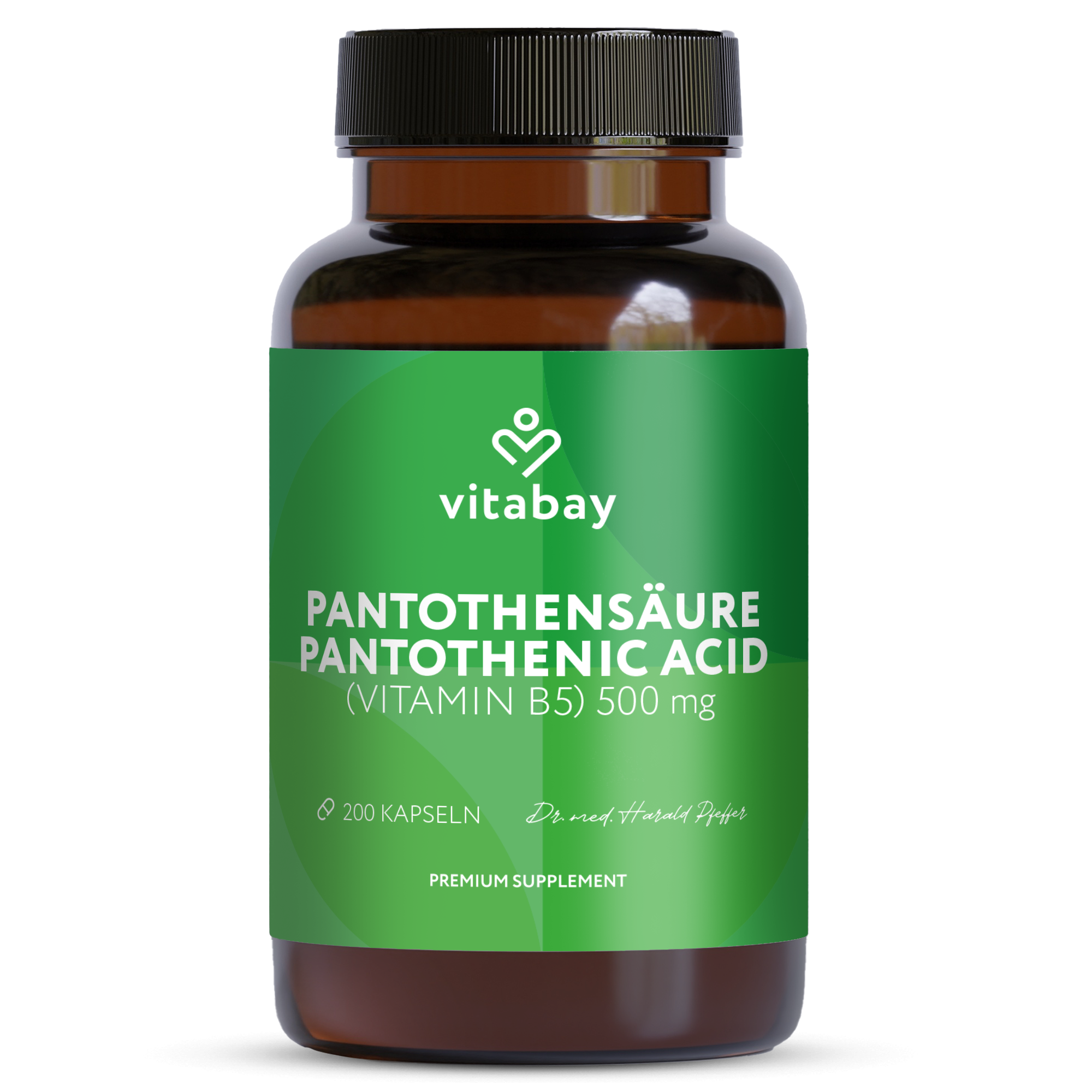 Acido pantotenico (vitamina B5) enterico resistente - 500 mg