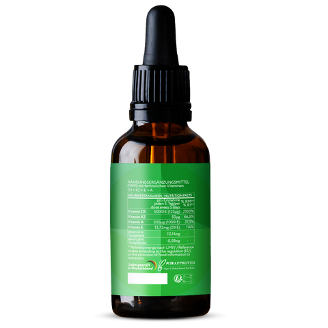 Vitamina D3 liquida 1.000 UI - Gocce vegane da 50 ml