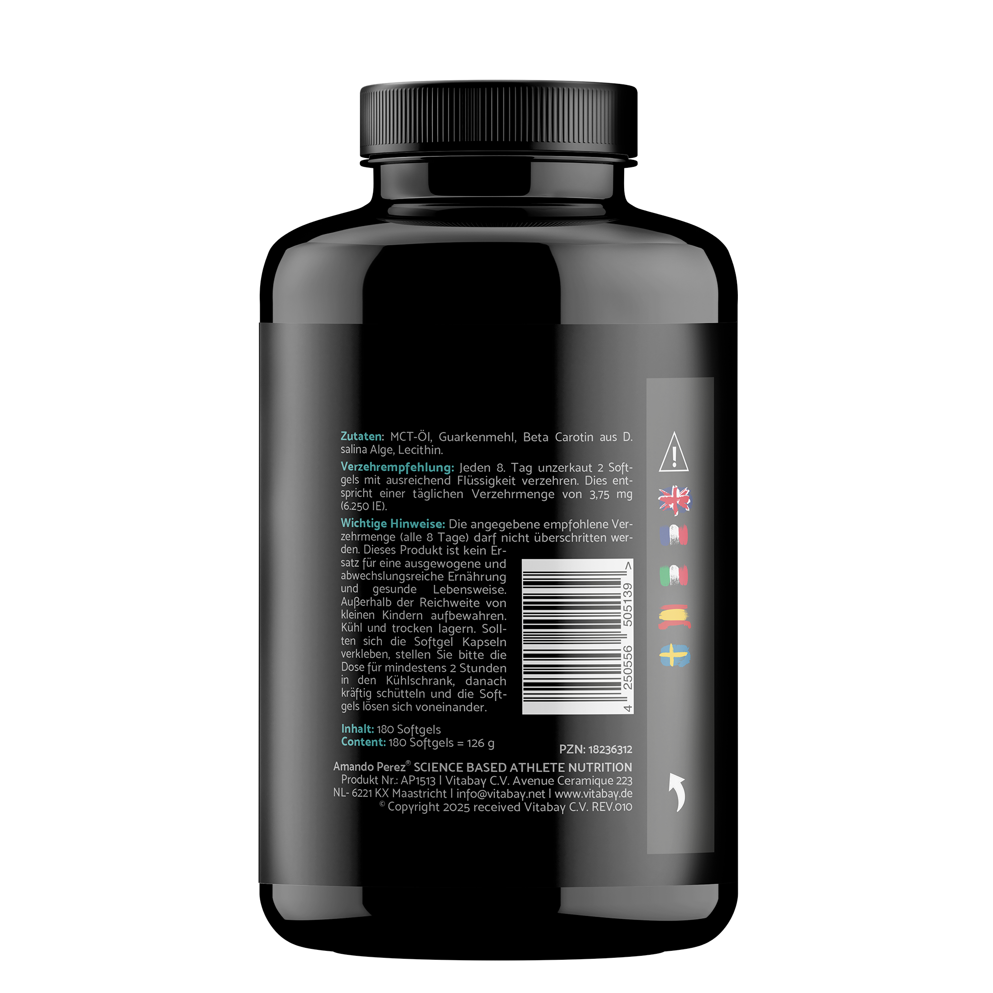 BETA TAN - Beta Carotin - 50000 IU - 180 vegane Kapseln