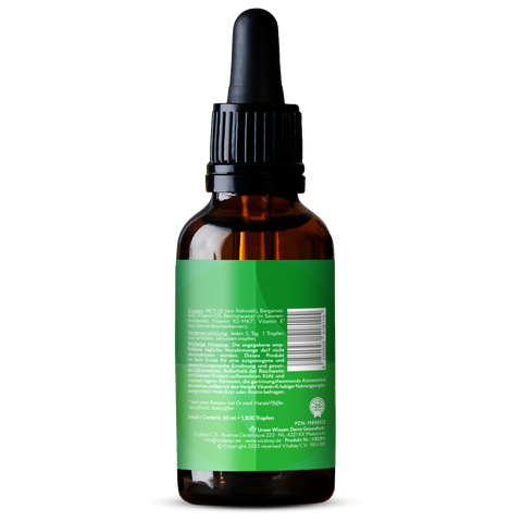 Vitamina D3 liquida 1.000 UI - Gocce vegane da 50 ml