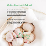 Weißer-Knoblauch-Extrakt  - 100 vegane Kapseln